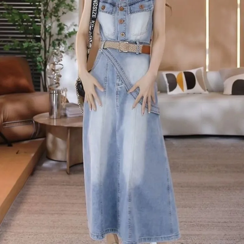 Female Korean Slim Fashion Age Reduction Fake Two-piece Dress 2026 Summer New Super Fairy Celebrity Slim and Thin A-shaped Dress
Female Korean Slim Fashion Age Reduction Fake Two-piece Dress 2026 Summer New Super Fairy Celebrity Slim and Thin A-shaped Dress