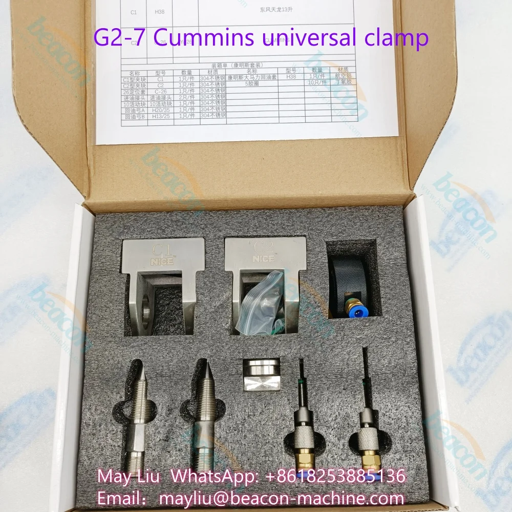 G4-36 Набор инструментов для разборки и измерения форсунок XPI Cummins (Scania) A
G4-36 Набор инструментов для разборки и измерения форсунок XPI Cummins (Scania) A