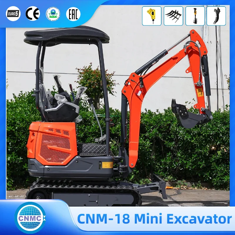 CNM-18 Mini Excavator Hydraulic Mechanical Excavator Loader High-performance Customizable Made in China CE EPA Certified
CNM-18 Mini Excavator Hydraulic Mechanical Excavator Loader High-performance Customizable Made in China CE EPA Certified