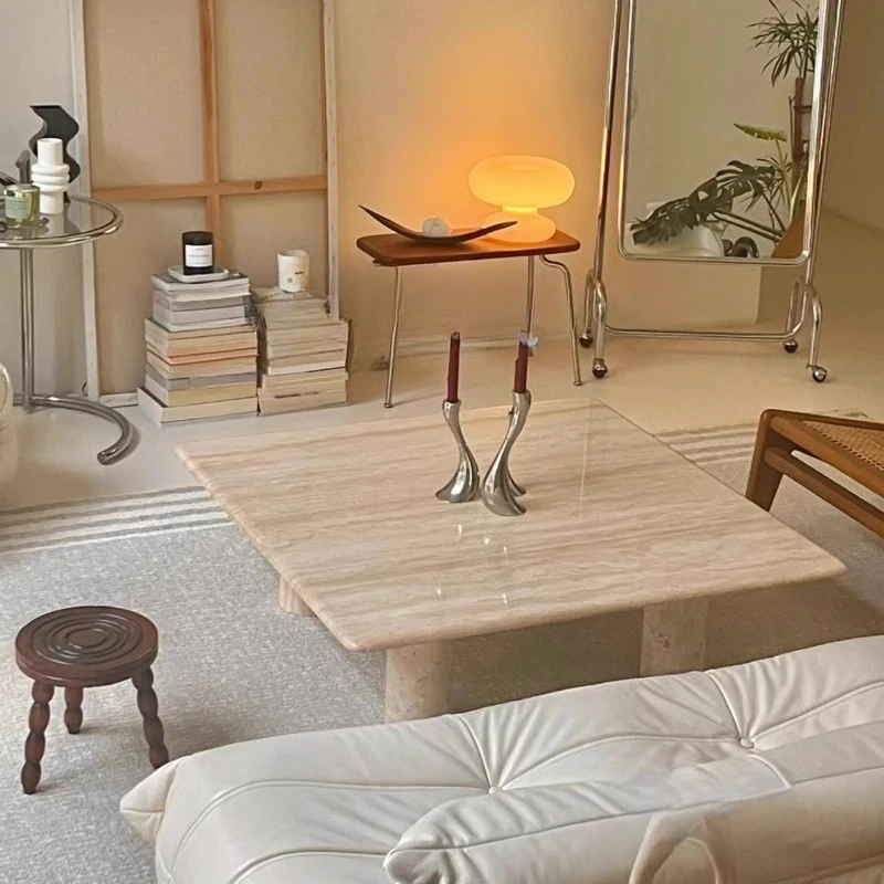 ZZ minimalist natural marble cave stone coffee table new high-end villa living room square sofa coffee table
ZZ minimalist natural marble cave stone coffee table new high-end villa living room square sofa coffee table