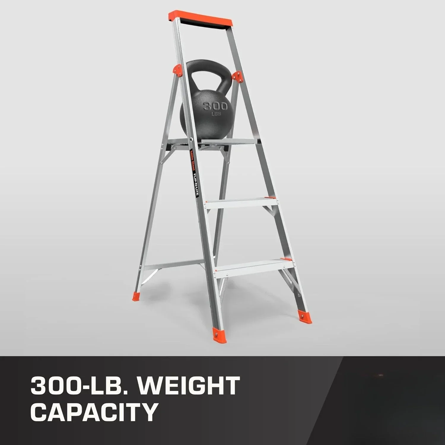 Ladder Systems Flip-N-Lite, 5-Foot, Stepladder, Aluminum, Type 1A, 300 lbs Rated (15273-001)
Ladder Systems Flip-N-Lite, 5-Foot, Stepladder, Aluminum, Type 1A, 300 lbs Rated (15273-001)