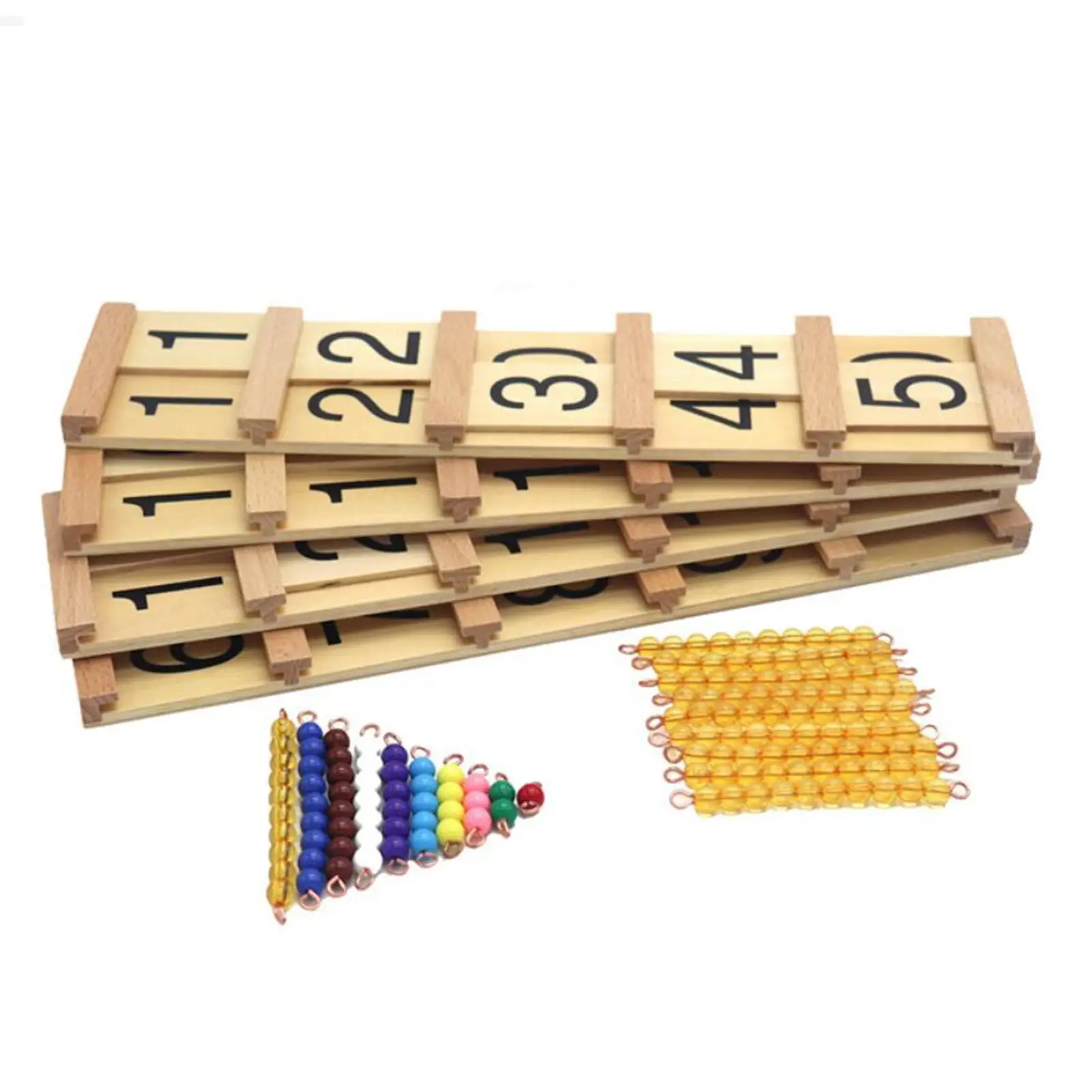 Montessori Math Learning Toy Teaching Material Math Counting Toy for Kids
Montessori Math Learning Toy Teaching Material Math Counting Toy for Kids