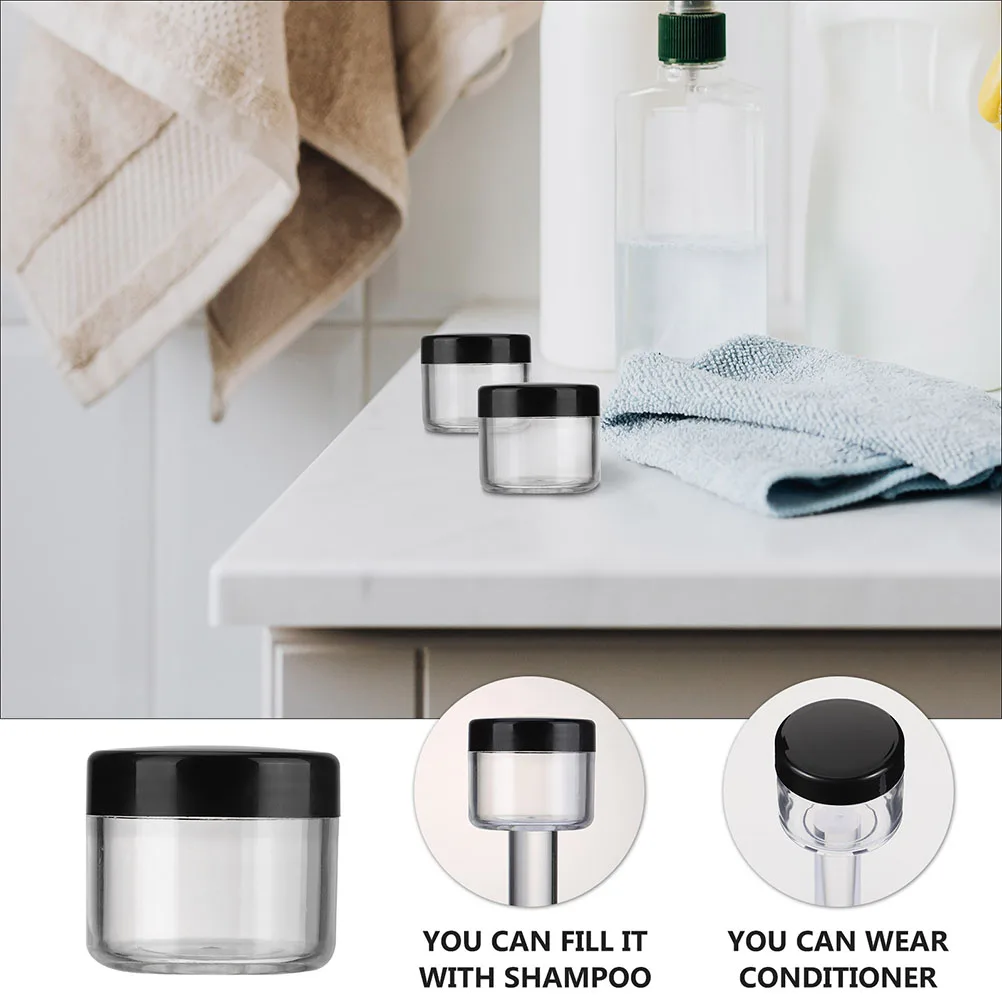 40 Pcs Plastic Jars Lids Containers Storage Dispenser Shampoo Conditioner Lotion Cream Sample Frosted Travel Home
40 Pcs Plastic Jars Lids Containers Storage Dispenser Shampoo Conditioner Lotion Cream Sample Frosted Travel Home
