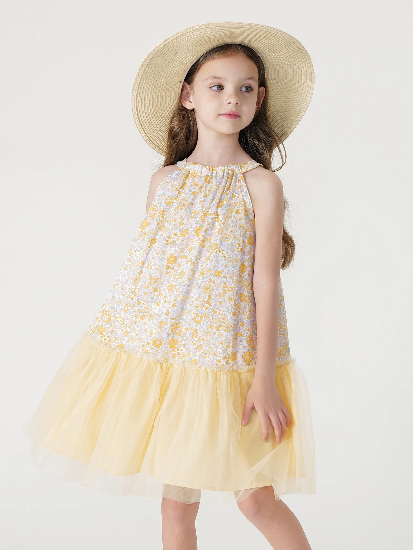 MARC & JANIE Toddler Kids Girl Summer Floral Mesh Patchwork Neck Suspender Halter Dress 250017
MARC & JANIE Toddler Kids Girl Summer Floral Mesh Patchwork Neck Suspender Halter Dress 250017