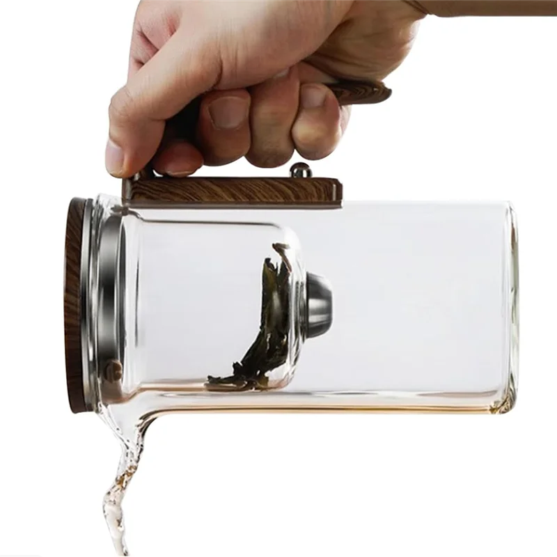 600Ml Magic Teapot Water Separation Glass Teapot Magic Teapot With Infuser Glass Teapot With Strainer-B91B
600Ml Magic Teapot Water Separation Glass Teapot Magic Teapot With Infuser Glass Teapot With Strainer-B91B