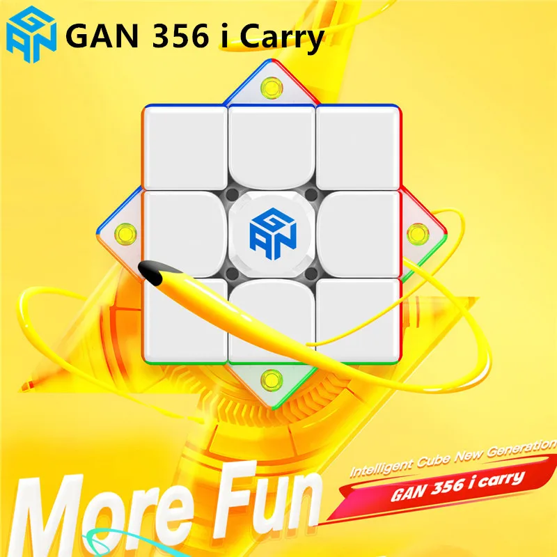 GAN 356 I Carry 3x3 Magnetic Magic Cube 3x3 GAN Icarry Magnets Smart Speed Puzzle Brain Teasers Educational Toys Gan 356 Icarry
GAN 356 I Carry 3x3 Magnetic Magic Cube 3x3 GAN Icarry Magnets Smart Speed Puzzle Brain Teasers Educational Toys Gan 356 Icarry