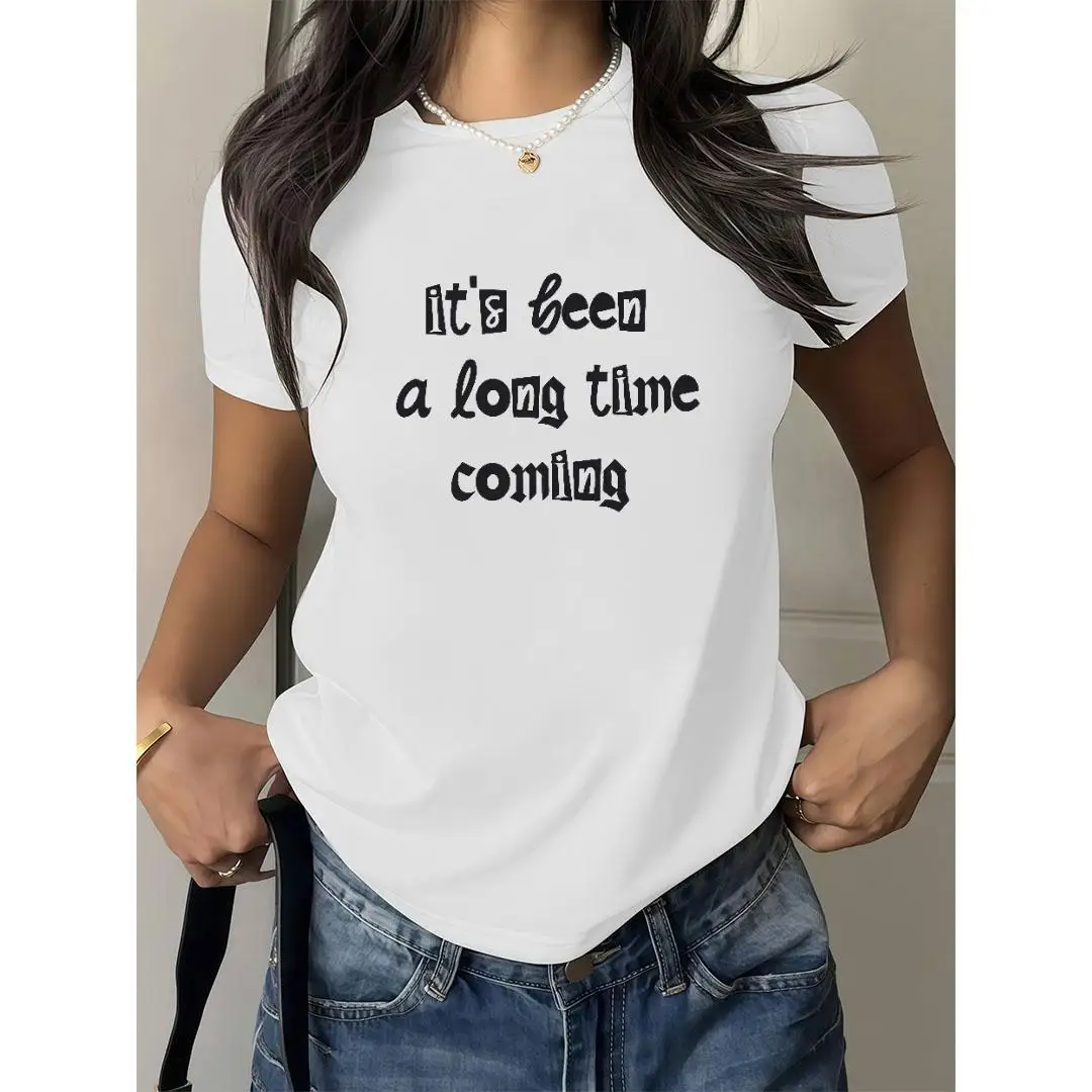 Women's Inspirational T-Shirt "It's Been A Long Time Coming" Positive Quote Tee Milestone Celebration Gift Top
Women's Inspirational T-Shirt "It's Been A Long Time Coming" Positive Quote Tee Milestone Celebration Gift Top