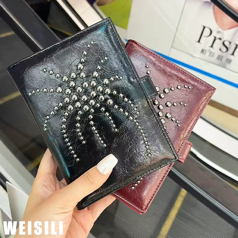 Pu Leather Ladies Wallet Retro Crack Texture Multi Slot ID Card Holder Passport Cover Case Coin Purse
Pu Leather Ladies Wallet Retro Crack Texture Multi Slot ID Card Holder Passport Cover Case Coin Purse