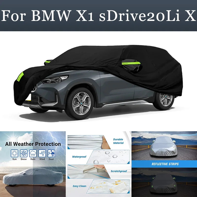 Full Car Cover For BMW X1 sDrive20Li X Waterproof Summer Sun Shade Anti-UV Winter Rain Snow Prevent Cover
Full Car Cover For BMW X1 sDrive20Li X Waterproof Summer Sun Shade Anti-UV Winter Rain Snow Prevent Cover