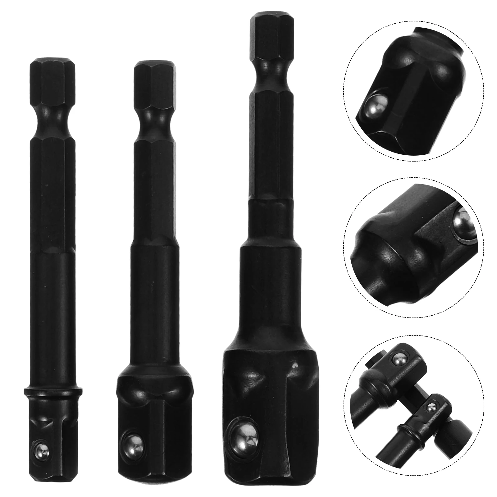 1 set 1 Set Socket Adapter Impact Driver Drill To Square Converter Hex Drill Bit Adapter Extended Wrench Head Steel Material 1/2
1 set 1 Set Socket Adapter Impact Driver Drill To Square Converter Hex Drill Bit Adapter Extended Wrench Head Steel Material 1/2