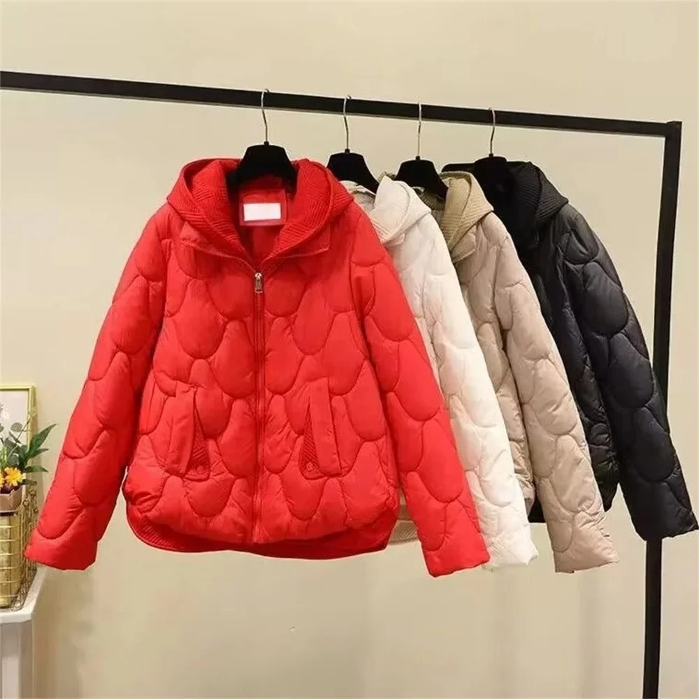 Модные пальто 2025 года, свободное укороченное пальто в корейском стиле, повседневное пальто, новая зимняя одежда, женская куртка, женские парки, теплые куртки 
Модные пальто 2025 года, свободное укороченное пальто в корейском стиле, повседневное пальто, новая зимняя одежда, женская куртка, женские парки, теплые куртки