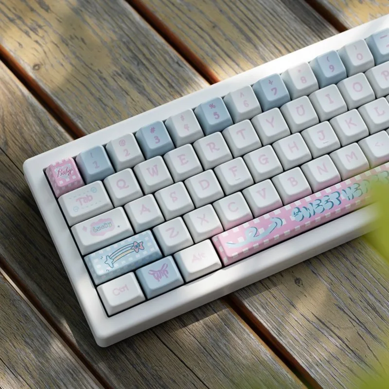 151 Keys Custom Keycaps MDA Height Key Cap Cute Meow Square Thermal Sublimation Mechanical Keyboard Keycaps Keyboard Accessories
151 Keys Custom Keycaps MDA Height Key Cap Cute Meow Square Thermal Sublimation Mechanical Keyboard Keycaps Keyboard Accessories