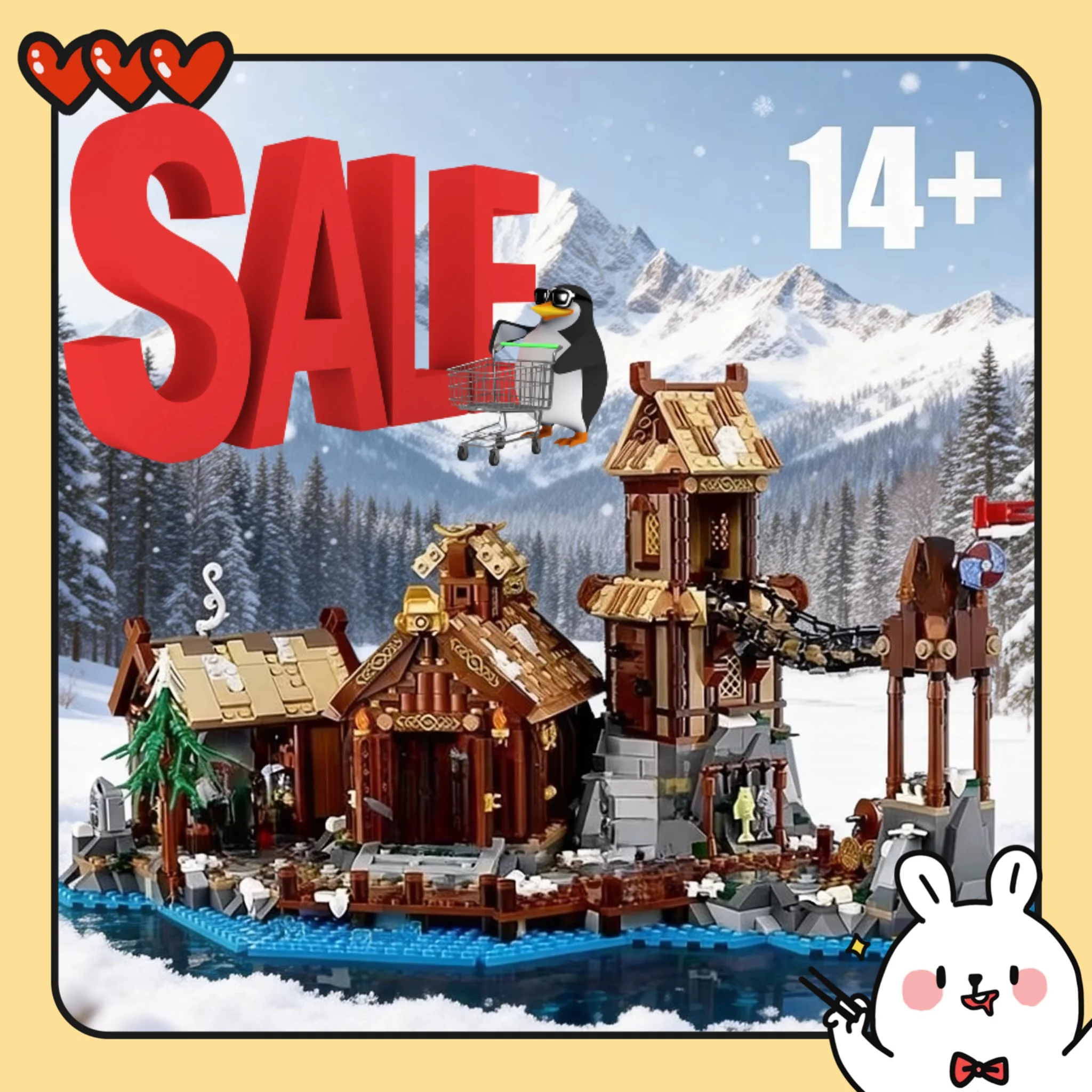 2026 New village model set assembly creative kit adult Nordic architecture series holiday gifts for men and women
2026 New village model set assembly creative kit adult Nordic architecture series holiday gifts for men and women