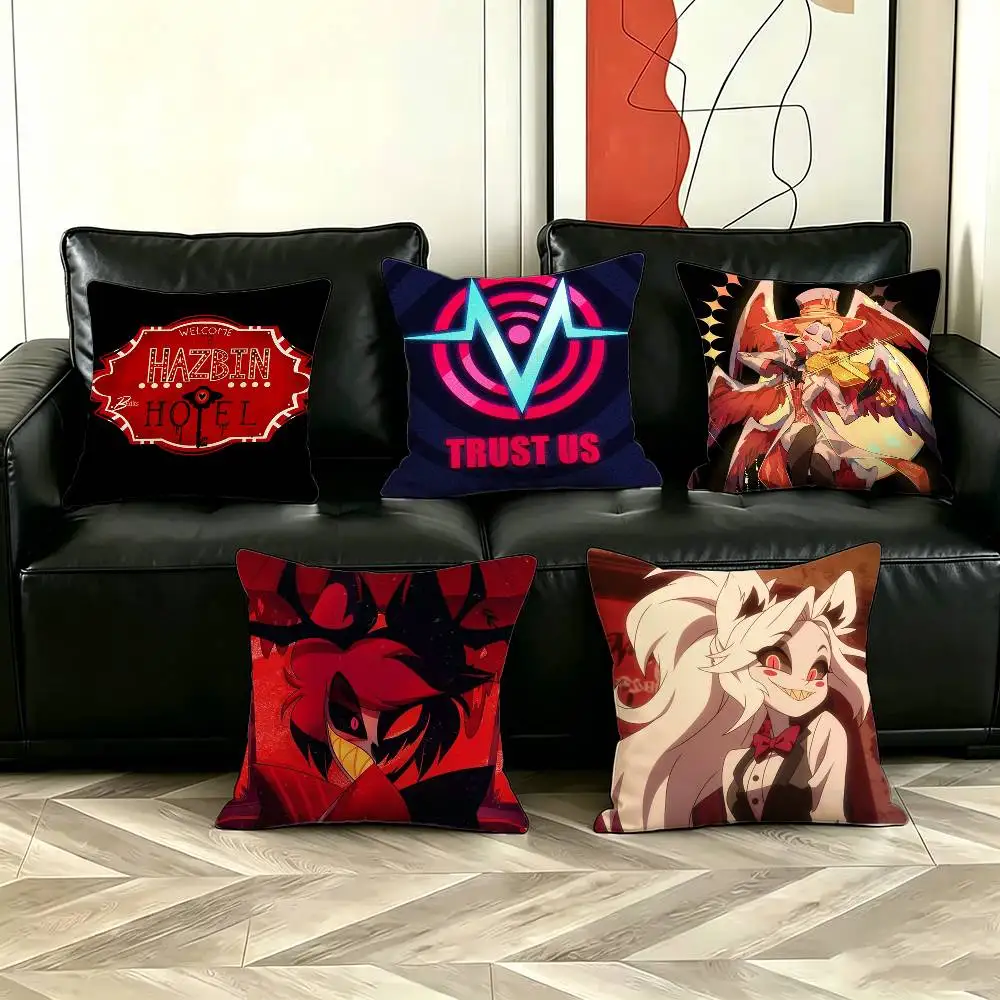 Hazbin H-Hotel Pillow Case for Sofa Living Room Home office Decor Protective Cover
Hazbin H-Hotel Pillow Case for Sofa Living Room Home office Decor Protective Cover