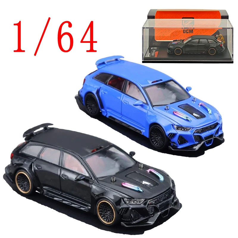 DCM Diecast Car 1/64 Scale Audi RS6 Coupe Car Model Alloy Audi RS6 Modified Play Vehicles Model Gift Collection Toys for Boys
DCM Diecast Car 1/64 Scale Audi RS6 Coupe Car Model Alloy Audi RS6 Modified Play Vehicles Model Gift Collection Toys for Boys
