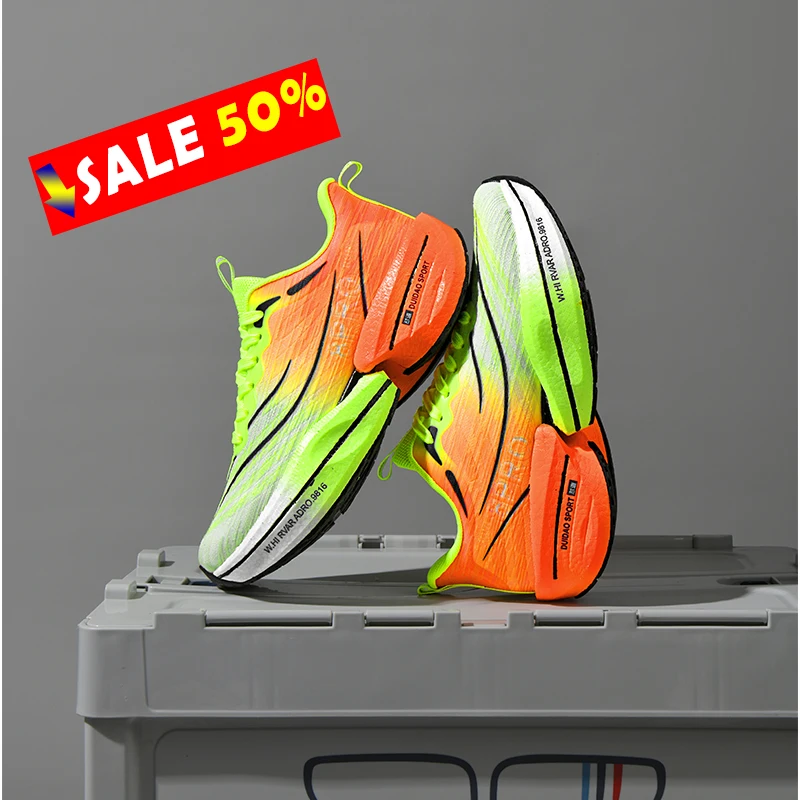 NEW 2025 Marathon Air Cushion Men Sports Running Shoes Breathable Lightweight Women's Comfortable Athletic Nonskid Sneakers
NEW 2025 Marathon Air Cushion Men Sports Running Shoes Breathable Lightweight Women's Comfortable Athletic Nonskid Sneakers