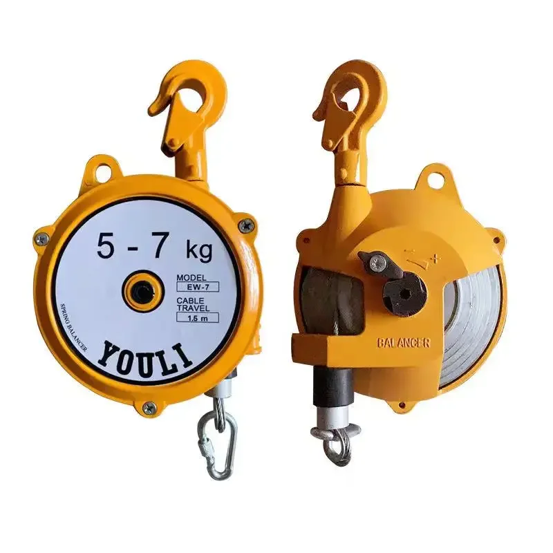 Retractable Spring Balancer 3~5kg Hanging Tool Spring Balancer Balancer Retractor 1.5m Wire Rope Hanging Holding Equipment
Retractable Spring Balancer 3~5kg Hanging Tool Spring Balancer Balancer Retractor 1.5m Wire Rope Hanging Holding Equipment