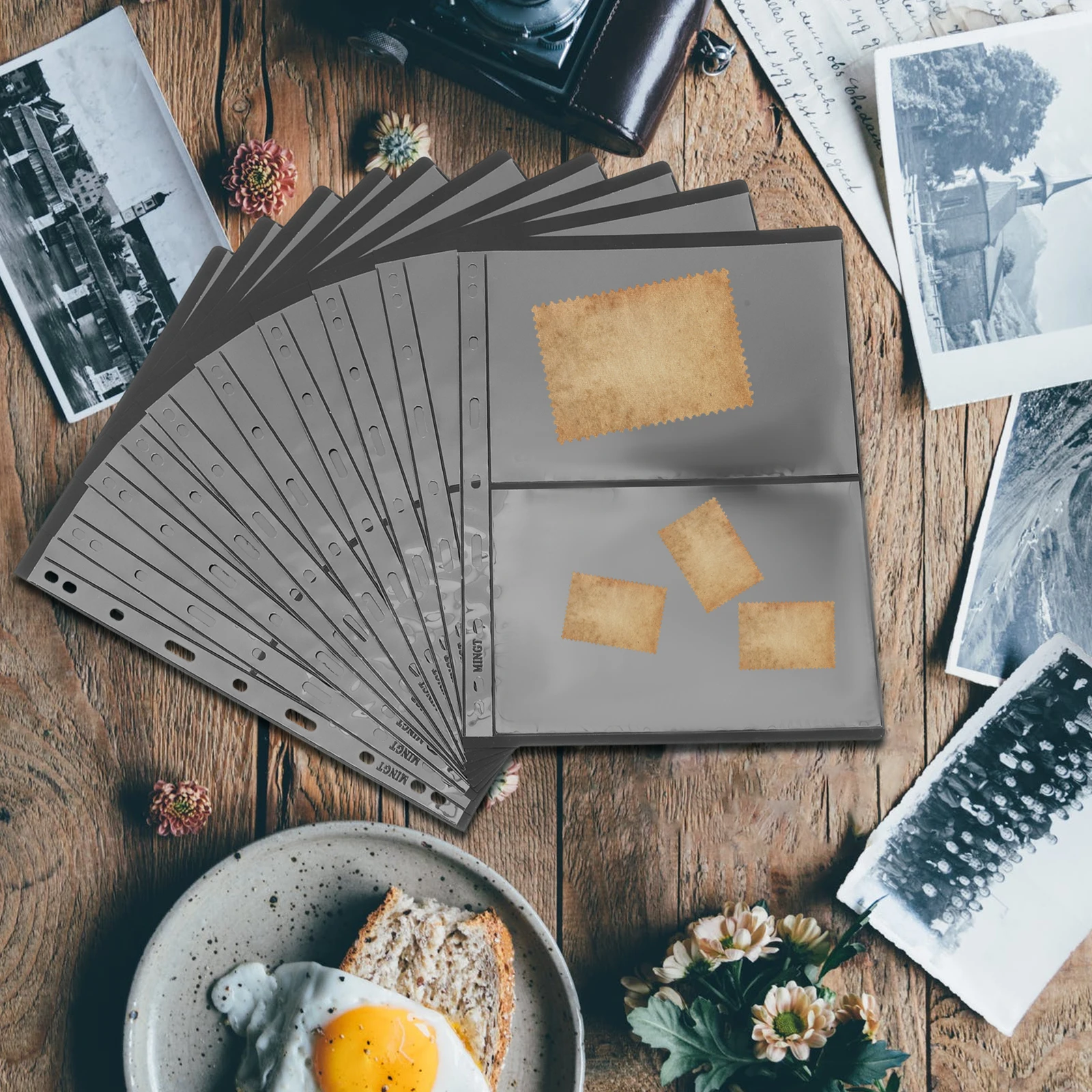 10 Pcs Album Pages Coin Holders Folder Cards Collectors Book Protective PVC Storage Supplies Lightweight
10 Pcs Album Pages Coin Holders Folder Cards Collectors Book Protective PVC Storage Supplies Lightweight