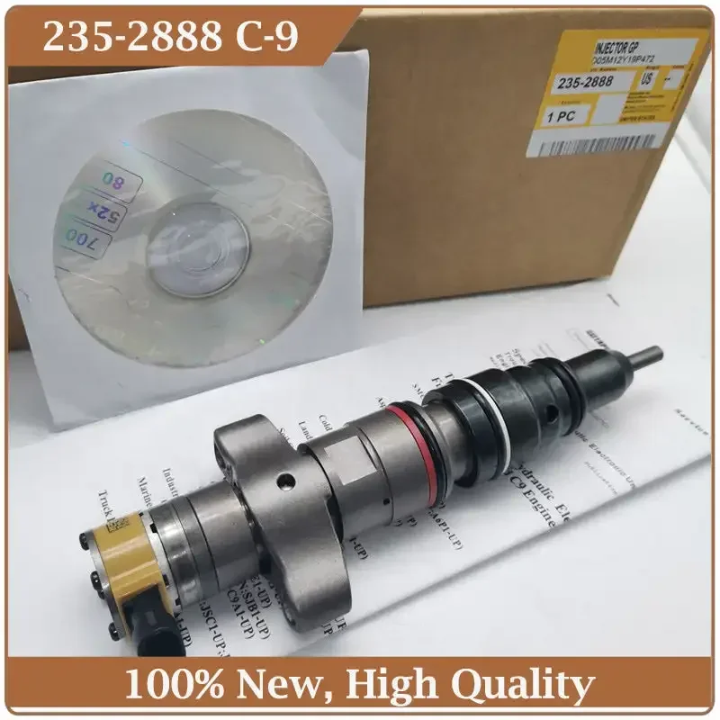 Fuel Injector 235-2888 2352888 Common Rail Injector 10R-7224 10R7224 for Caterpillar C9 C-9 Diesel Engine Parts
Fuel Injector 235-2888 2352888 Common Rail Injector 10R-7224 10R7224 for Caterpillar C9 C-9 Diesel Engine Parts