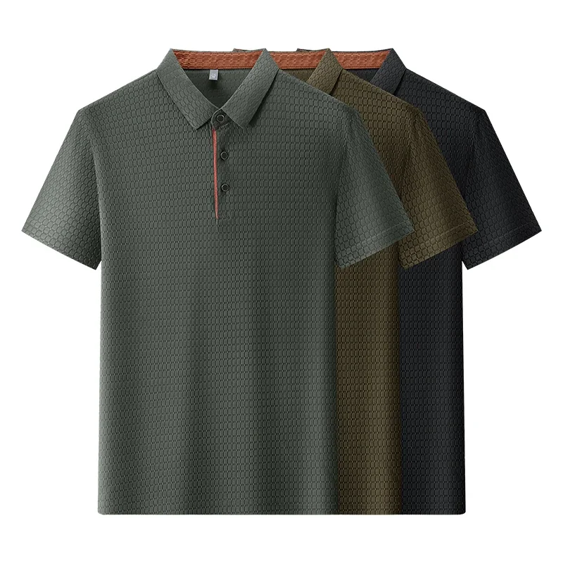 Brand POLO Shirt Casual Business Loose Comfortable Shirt Skin-friendly Breathable Collar POLO Short-sleeved Summer
Brand POLO Shirt Casual Business Loose Comfortable Shirt Skin-friendly Breathable Collar POLO Short-sleeved Summer