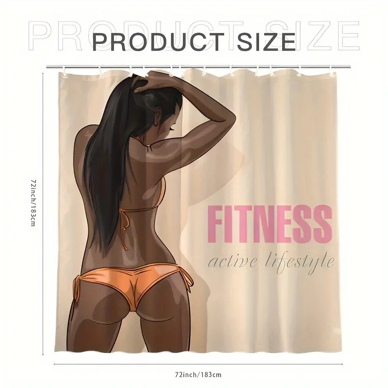 1 custom-made shower curtain – made with high-quality fabric, featuring your own photos.
1 custom-made shower curtain – made with high-quality fabric, featuring your own photos.