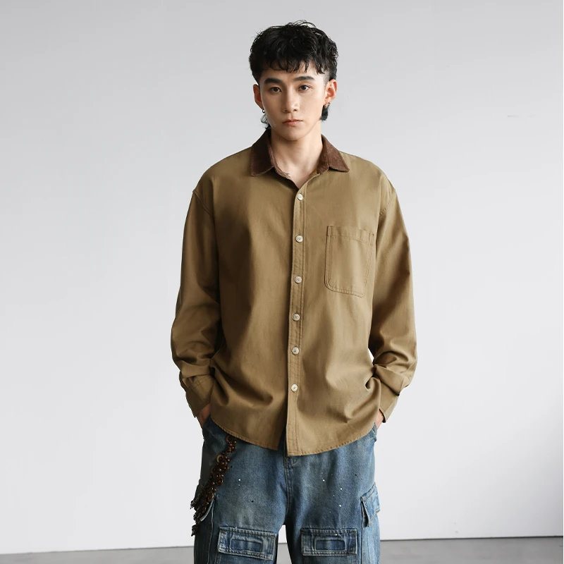Men Loose Casual Long Sleeve Plus Size Outdoor Fashion Cargo Shirt Cityboy Streetwear Oversize Blouses Shirts
Men Loose Casual Long Sleeve Plus Size Outdoor Fashion Cargo Shirt Cityboy Streetwear Oversize Blouses Shirts