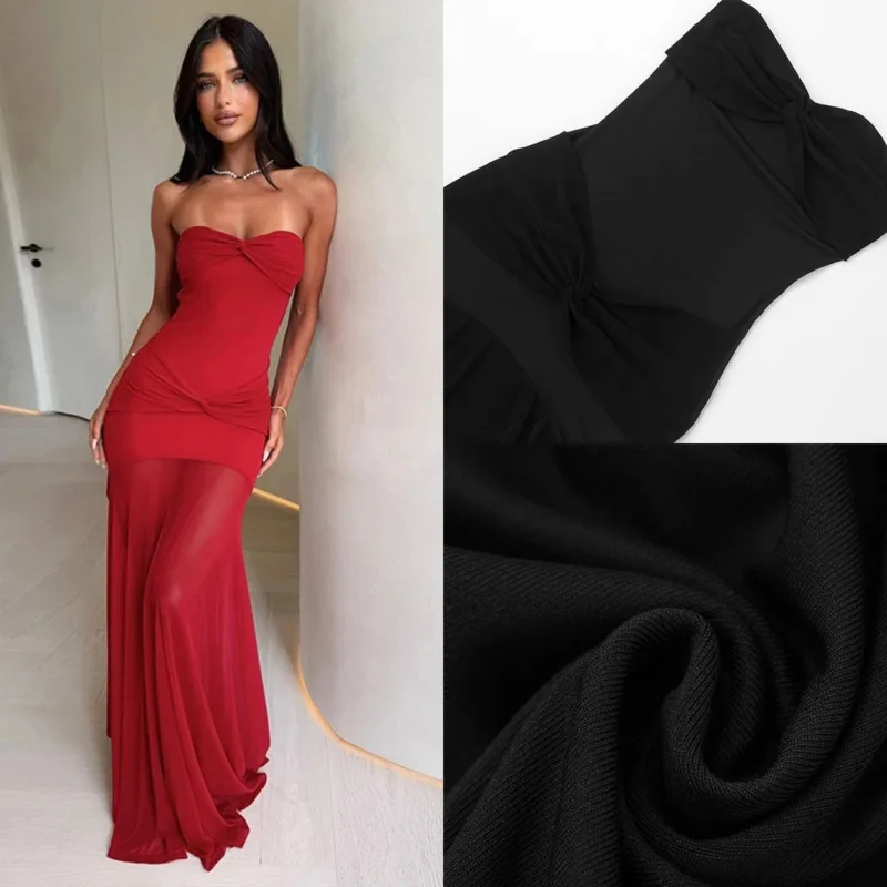 Sexy Solid Sleeveless Backless Dress Summer Fitted Bustier Mermaid Gown With Ruched Detailing Fashion Women Party Evening Dress
Sexy Solid Sleeveless Backless Dress Summer Fitted Bustier Mermaid Gown With Ruched Detailing Fashion Women Party Evening Dress