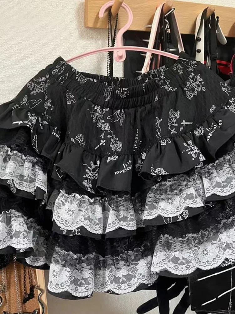 Y2k Aesthetic Slim High Waist Womens Skirts Lace Crochet Patchwork Ball Gown All Match Fairy Sweet Faldas Preppy Fashion Skirt
Y2k Aesthetic Slim High Waist Womens Skirts Lace Crochet Patchwork Ball Gown All Match Fairy Sweet Faldas Preppy Fashion Skirt