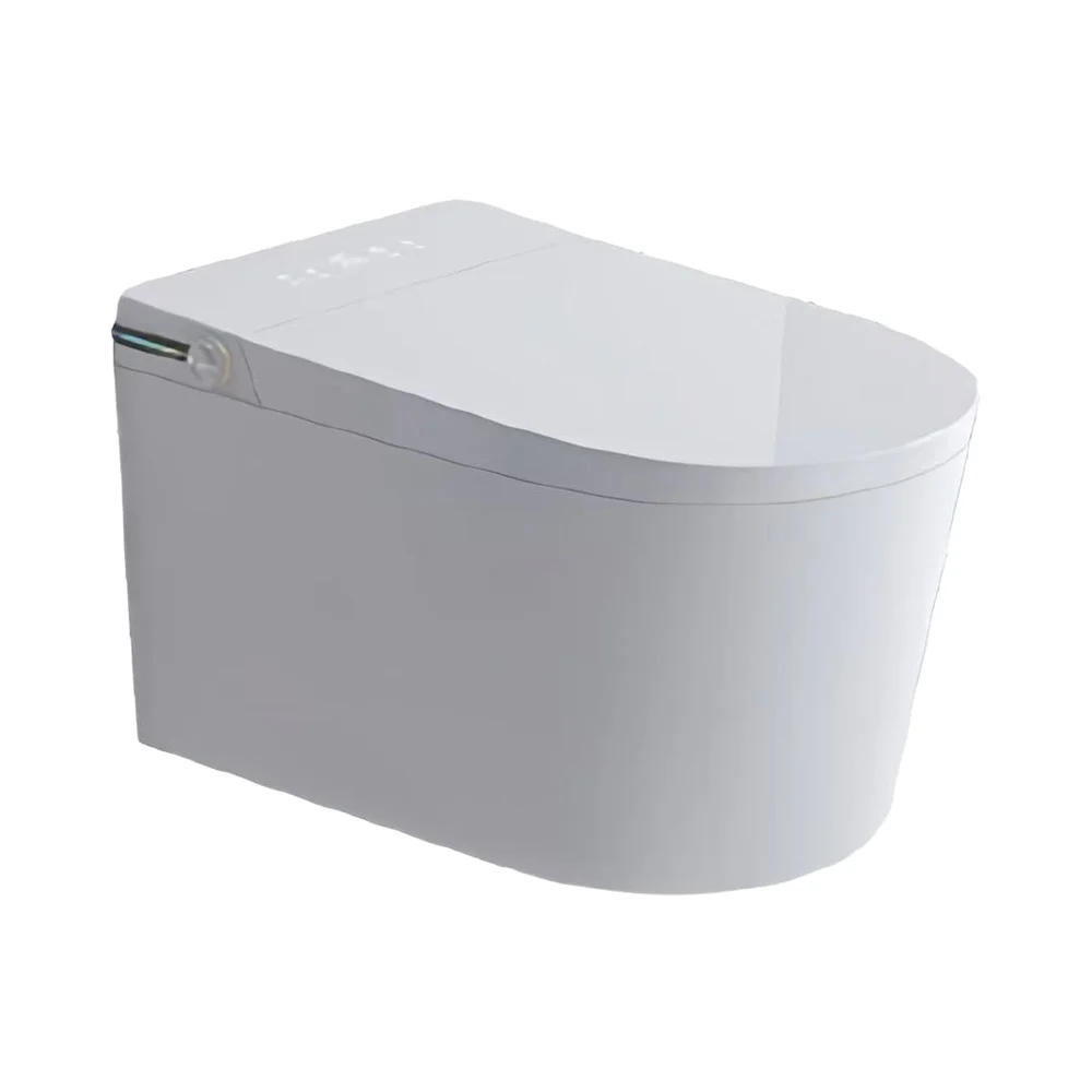Automatic Wall Hung Smart Bidet Toilet One Piece Ceramic Bathroom Accessory Elongated Bowl Remote Control Includes Intelligent
Automatic Wall Hung Smart Bidet Toilet One Piece Ceramic Bathroom Accessory Elongated Bowl Remote Control Includes Intelligent