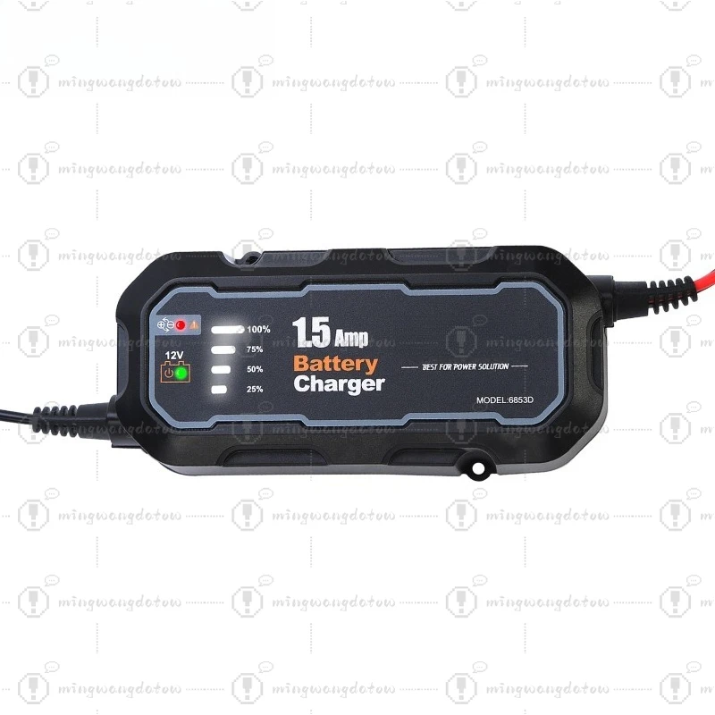 1.5A car battery charger 100V-240V lead-acid battery intelligent charging maintenance battery charger
1.5A car battery charger 100V-240V lead-acid battery intelligent charging maintenance battery charger