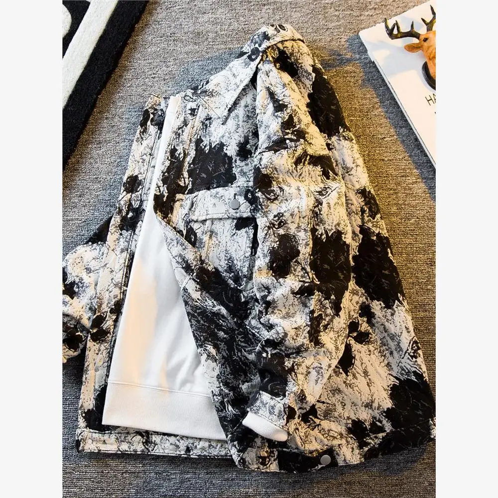 Loose Men's Denim Jaet Casual Workwear Faion Brand Dyed Jaet Spring Autumn High Street Sli Streetwear
Loose Men's Denim Jaet Casual Workwear Faion Brand Dyed Jaet Spring Autumn High Street Sli Streetwear