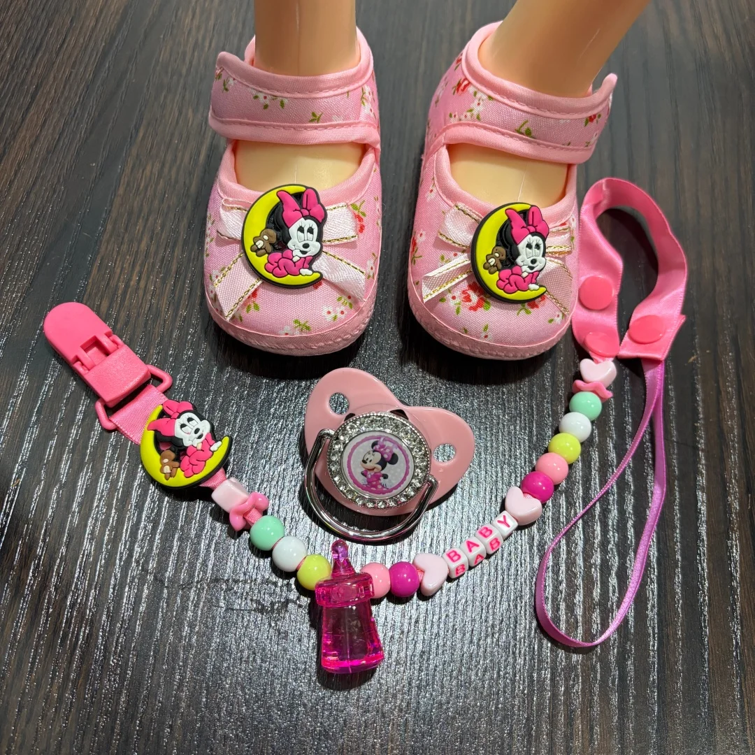 BPA Free Real Pacifier & Cute Baby Shoes Combo Lifelike Nipple Pacifier With Dust Cover Soft Non-Slip Newborn Shoes Sweet Gift
BPA Free Real Pacifier & Cute Baby Shoes Combo Lifelike Nipple Pacifier With Dust Cover Soft Non-Slip Newborn Shoes Sweet Gift