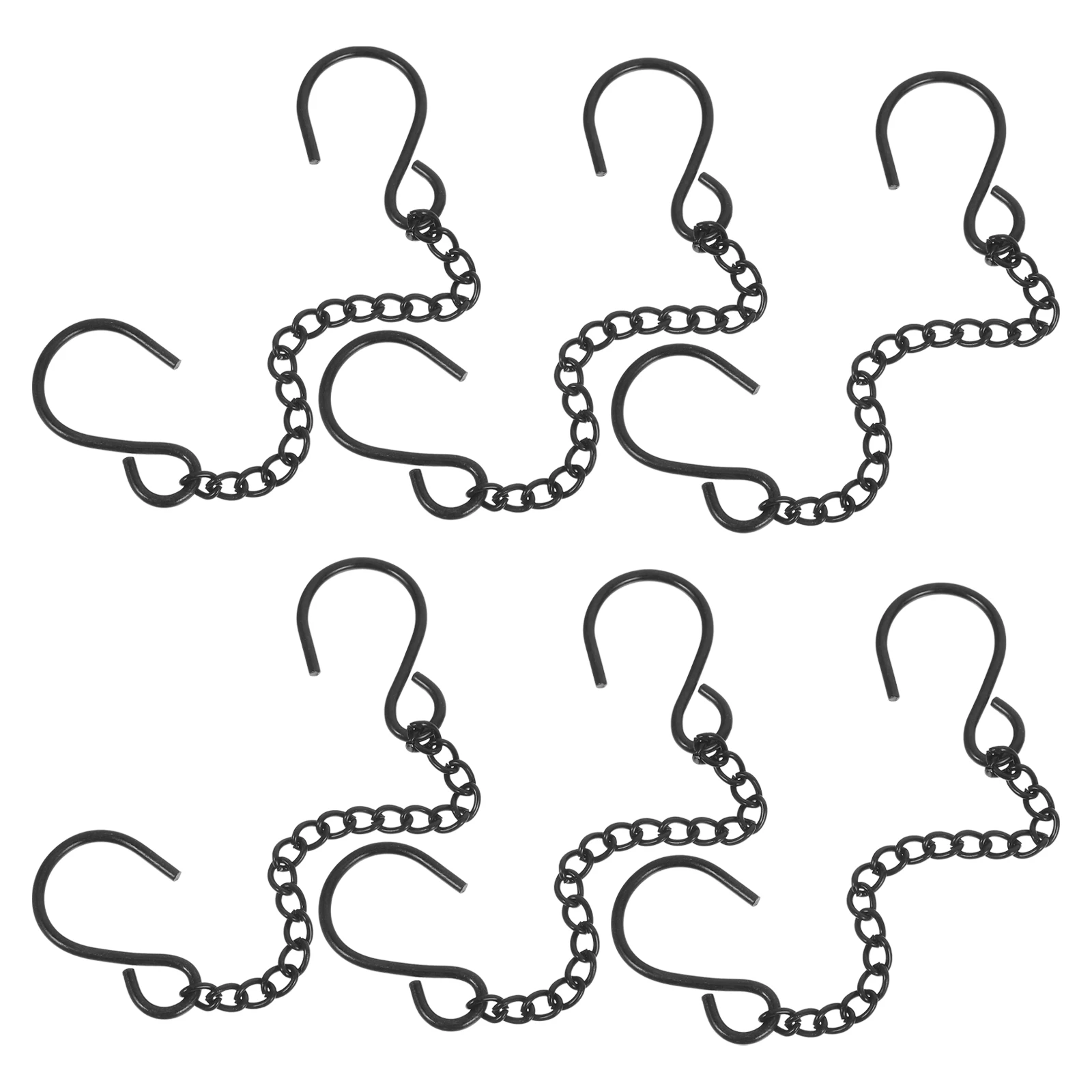 6pcs Door Hanging Chain Decorative Chains for Bird Feeder Hanger Flower Pot Small Chain Mount Metal Sign Outdoor Extension
6pcs Door Hanging Chain Decorative Chains for Bird Feeder Hanger Flower Pot Small Chain Mount Metal Sign Outdoor Extension