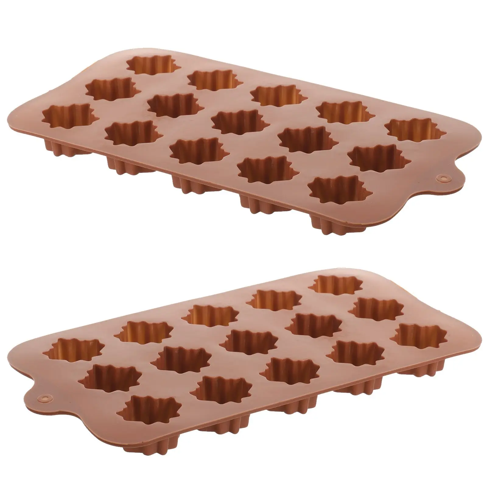 2PCS Baking Molds Silicone Chocolate Candy Fondant Shape DIY Tools Easy Demould NonStick Homemade Use
2PCS Baking Molds Silicone Chocolate Candy Fondant Shape DIY Tools Easy Demould NonStick Homemade Use