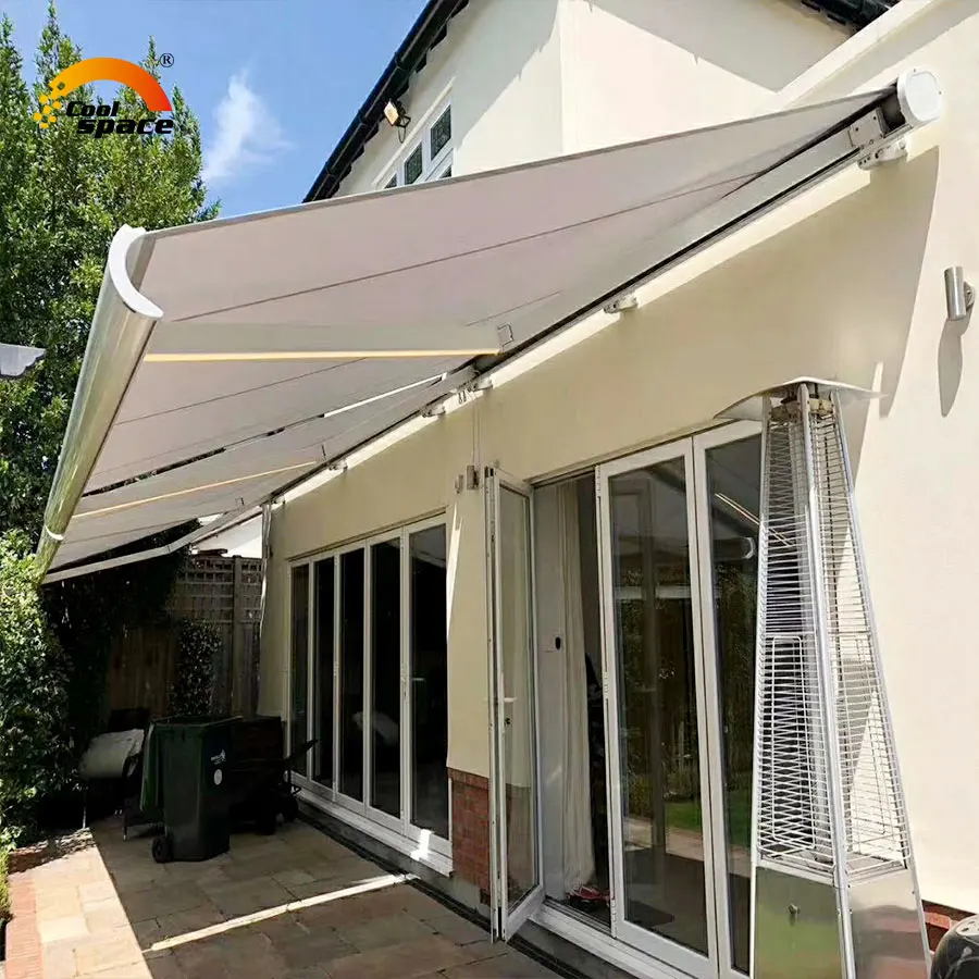 Outdoor Retractable Awning with LED Light Customizable Sizes 1m to 7m Motorised Control Pergola Gazebo & Pavilion
Outdoor Retractable Awning with LED Light Customizable Sizes 1m to 7m Motorised Control Pergola Gazebo & Pavilion
