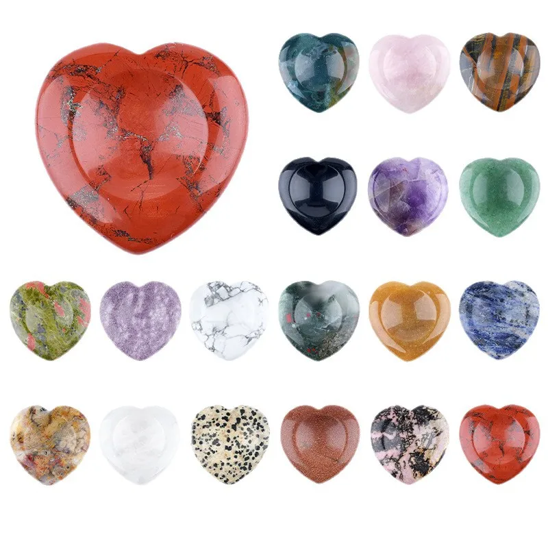 5pcs Thumb Worry Stones Heart Shape Natural Crystal Stone Beads Therapy Reiki Healing Massage Quartz Meditation Pocket 40mm
5pcs Thumb Worry Stones Heart Shape Natural Crystal Stone Beads Therapy Reiki Healing Massage Quartz Meditation Pocket 40mm