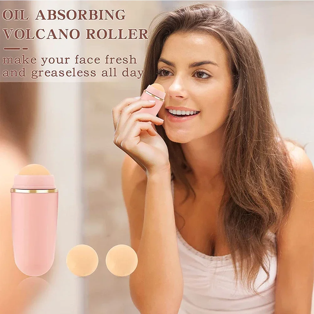 Face Oil Absorbing Roller Natural Volcanic Stone Massage Body Stick Makeup Face Skin Care Pores Cleaning Oil Roller
Face Oil Absorbing Roller Natural Volcanic Stone Massage Body Stick Makeup Face Skin Care Pores Cleaning Oil Roller