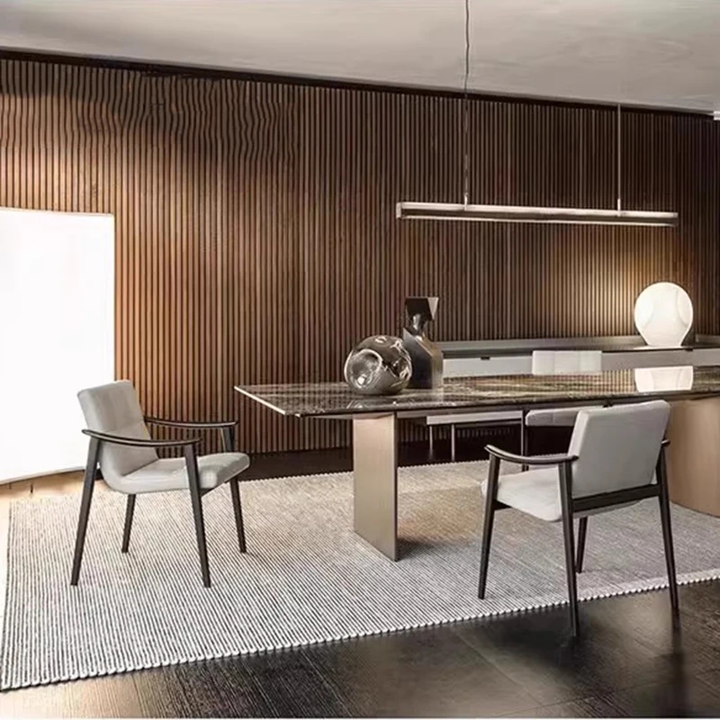 Nordic Dining Chair Solid Wood Back Modern Simple Home Restaurant Chair Soft Bag Designer Single Leather Chaisse Furniture
Nordic Dining Chair Solid Wood Back Modern Simple Home Restaurant Chair Soft Bag Designer Single Leather Chaisse Furniture