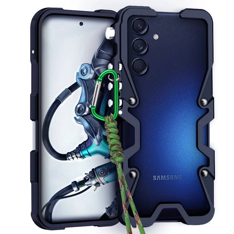 Luxury Armor Metal Aluminum Phone Bumper For Samsung Galaxy M15 M56 M55 M36 M55S M35 Cover Mechanical Purely Handmade Skull Case
Luxury Armor Metal Aluminum Phone Bumper For Samsung Galaxy M15 M56 M55 M36 M55S M35 Cover Mechanical Purely Handmade Skull Case