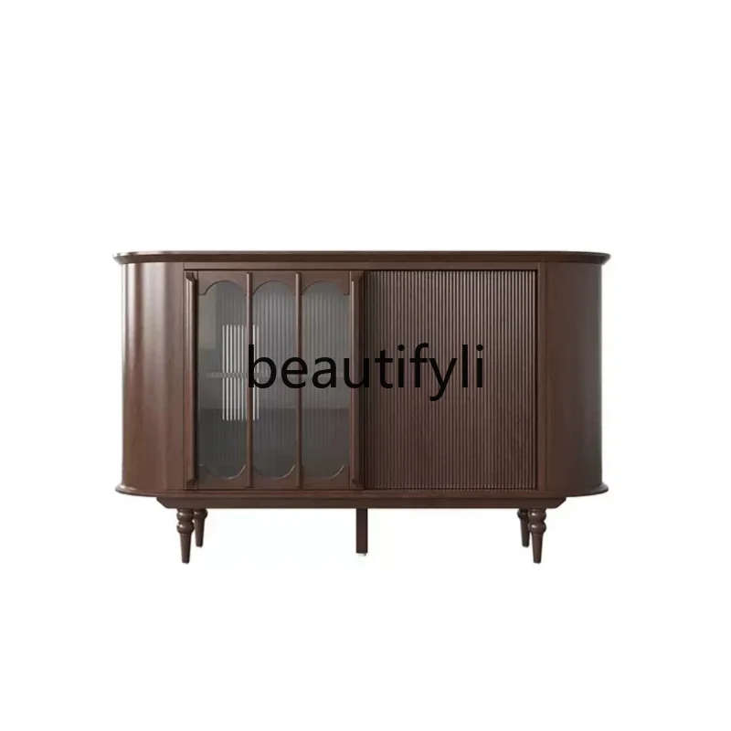 American solid wood edge cabinet, storage chest, modern restaurant, low edge bookcase 
American solid wood edge cabinet, storage chest, modern restaurant, low edge bookcase