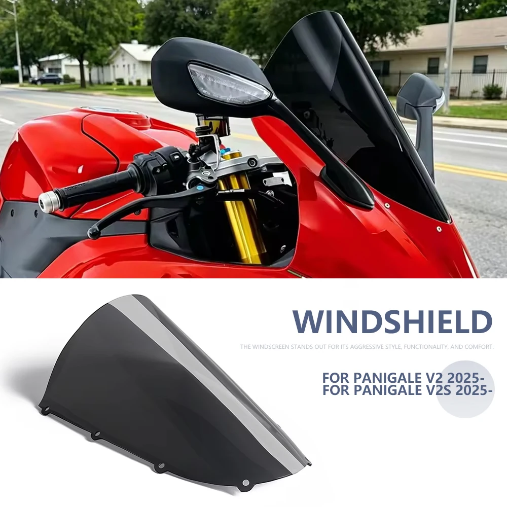 For Ducati Panigale V2 V2S 2025 2026 Motorcycle Accessories Front Windshield Acrylic Heightening Extension Windscreen Deflector
For Ducati Panigale V2 V2S 2025 2026 Motorcycle Accessories Front Windshield Acrylic Heightening Extension Windscreen Deflector