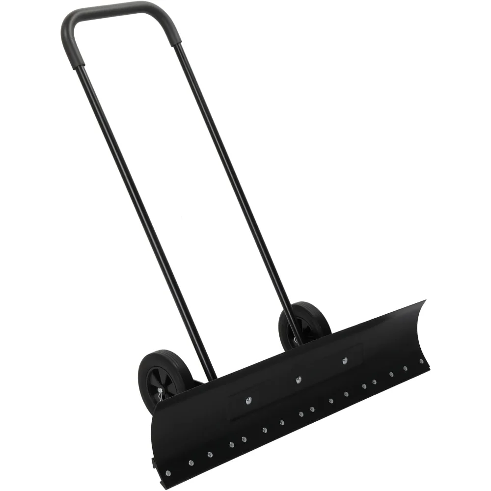 29"/39" Heavy Duty Snow Pusher with Wheels, Adjustable Angle & Height for Driveways
29"/39" Heavy Duty Snow Pusher with Wheels, Adjustable Angle & Height for Driveways