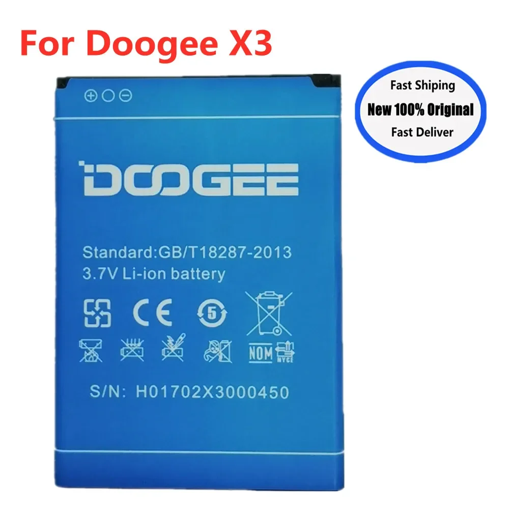 Оригинальный аккумулятор 1800 мАч для мобильных телефонов DOOGEE X3, быстрая доставка
Оригинальный аккумулятор 1800 мАч для мобильных телефонов DOOGEE X3, быстрая доставка