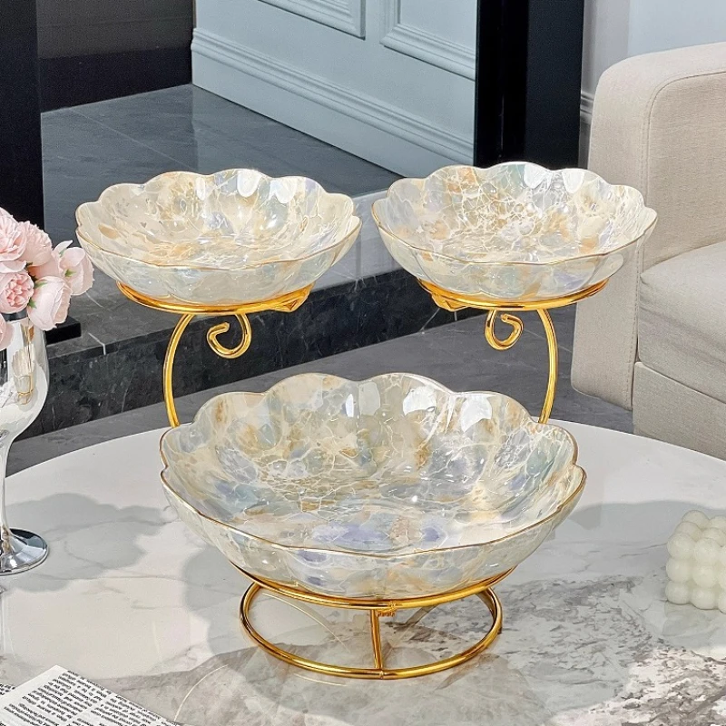 Fruit plate household living room tea table multi-layer large-capacity snack rack candy front desk snack display
Fruit plate household living room tea table multi-layer large-capacity snack rack candy front desk snack display