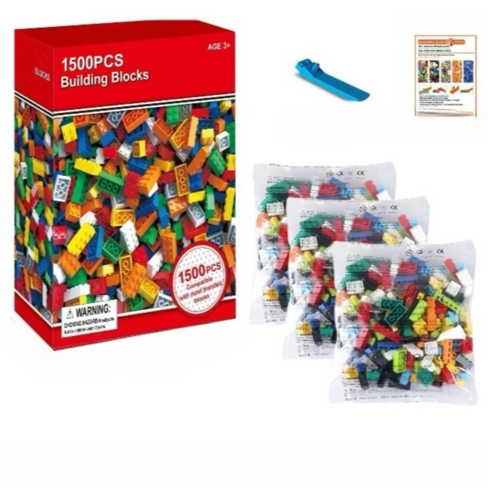 Creative Building Blocks Bulk Set Classic Construction Bricks DIY Assembled Toys Boy Birthday Gift 3D Puzzle Toys for Kids Adult
Creative Building Blocks Bulk Set Classic Construction Bricks DIY Assembled Toys Boy Birthday Gift 3D Puzzle Toys for Kids Adult