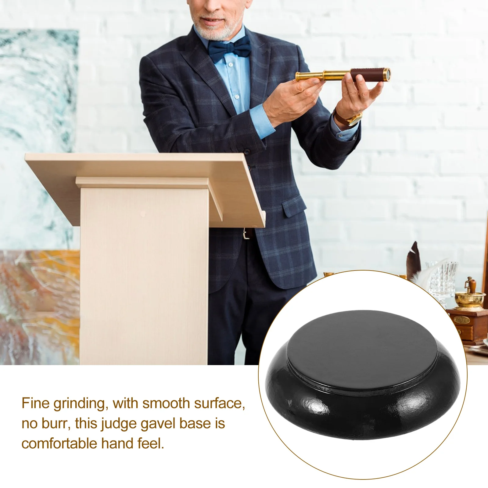 Gavel Wood Judge Hammer Base Auction Sound Block Court Accessory Desktop Gavel Holder Round Base For Lawyer Auction Supply
Gavel Wood Judge Hammer Base Auction Sound Block Court Accessory Desktop Gavel Holder Round Base For Lawyer Auction Supply