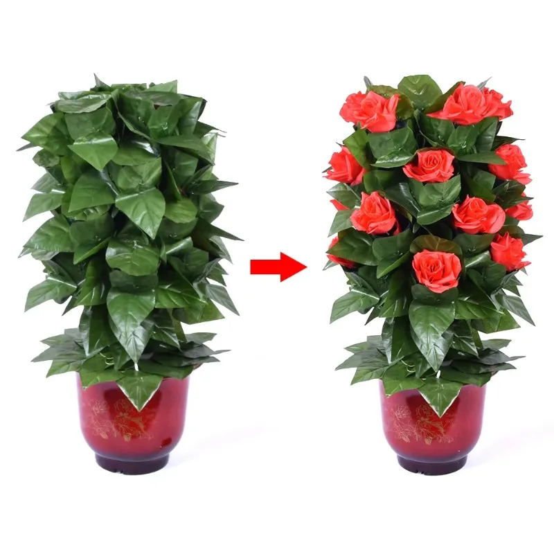 Remote Control Blooming Rose Bush 20 Flowers (Battery Version) Magic Tricks Flower Appear Vanish Stage Gimmicks Mentalism Props
Remote Control Blooming Rose Bush 20 Flowers (Battery Version) Magic Tricks Flower Appear Vanish Stage Gimmicks Mentalism Props