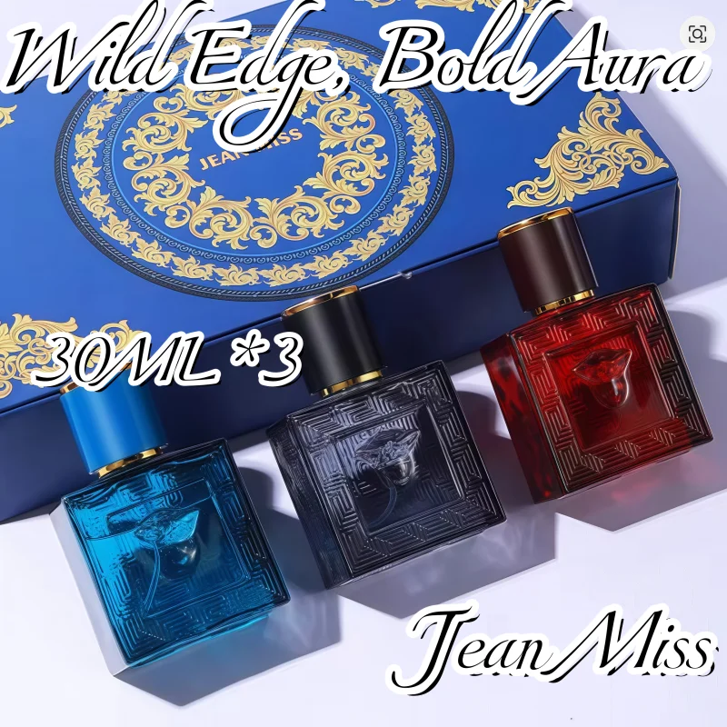 30ML x 3 Men Perfume Gift Box - Charming Man Cologne Set | Long-Lasting Fragrance for Attracting Women
30ML x 3 Men Perfume Gift Box - Charming Man Cologne Set | Long-Lasting Fragrance for Attracting Women
