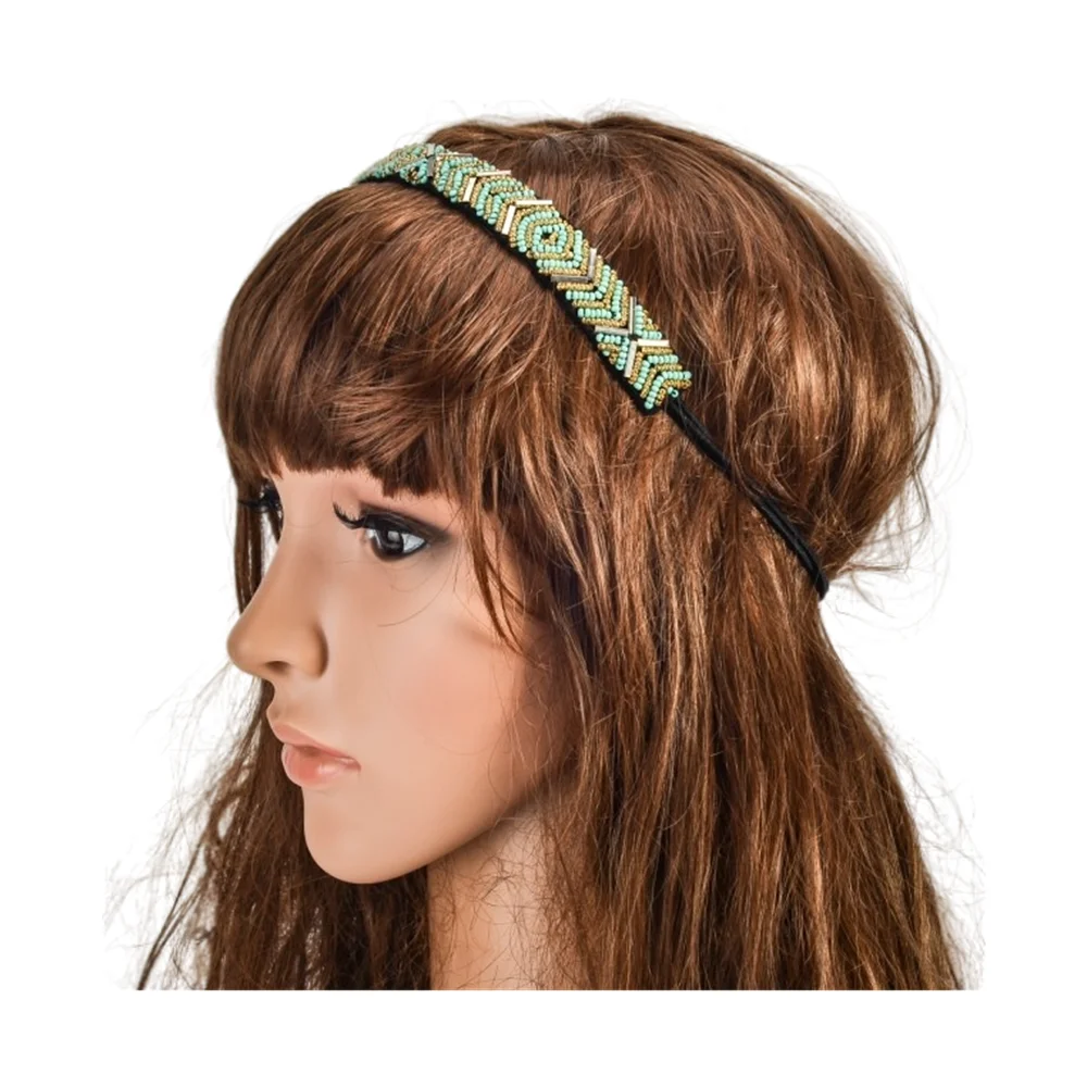 New Fshion beads handmade beaded sewing Elastic headbands hair bands hair accessories hairband
New Fshion beads handmade beaded sewing Elastic headbands hair bands hair accessories hairband