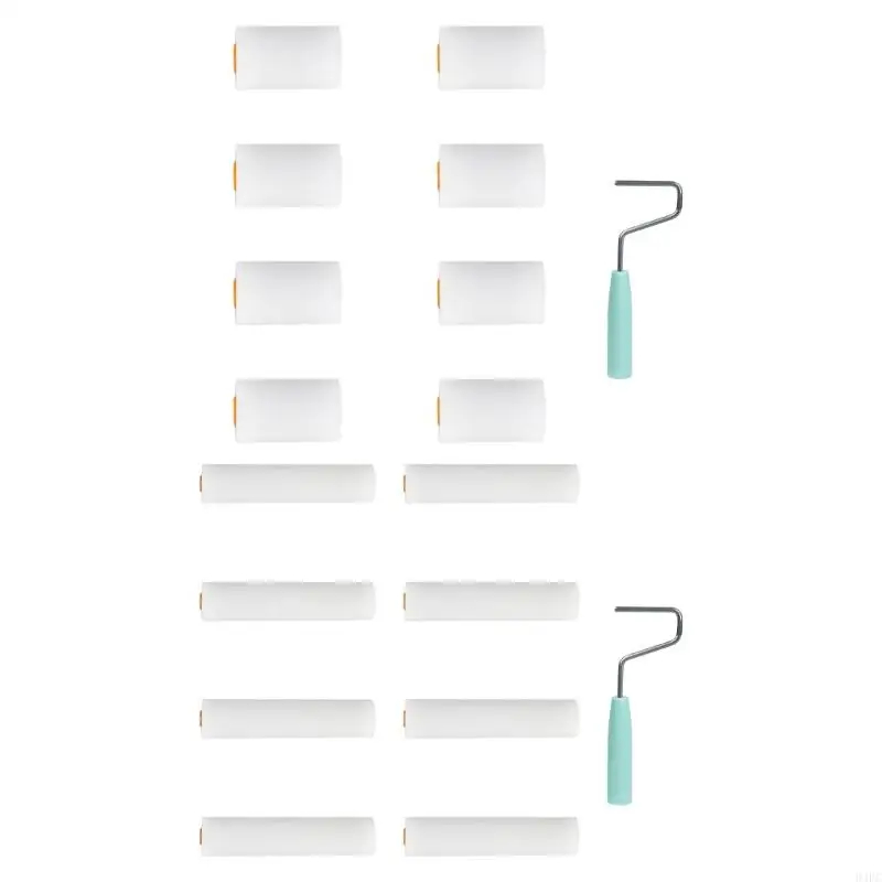 94pc Pack из 9 мини -пенопластовых роликов для водоснабжения рисует мебельный ролик для гладкого нанесения на стенах и мебели
94pc Pack из 9 мини -пенопластовых роликов для водоснабжения рисует мебельный ролик для гладкого нанесения на стенах и мебели